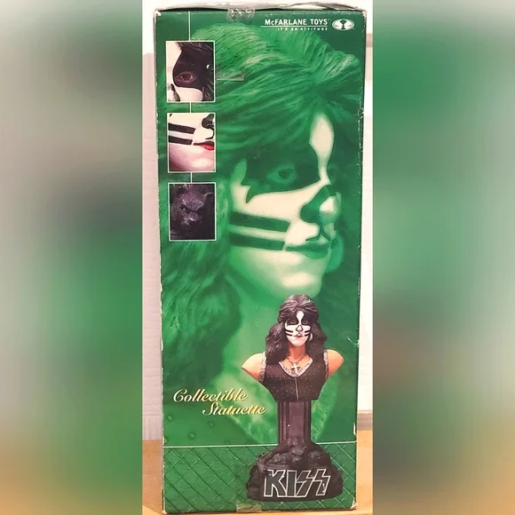 *Rare* KISS Peter Criss Collectible statuette Bust 2002 Edition - Picture 6 of 6